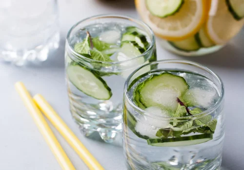 Cucumber Lemon Detox Water